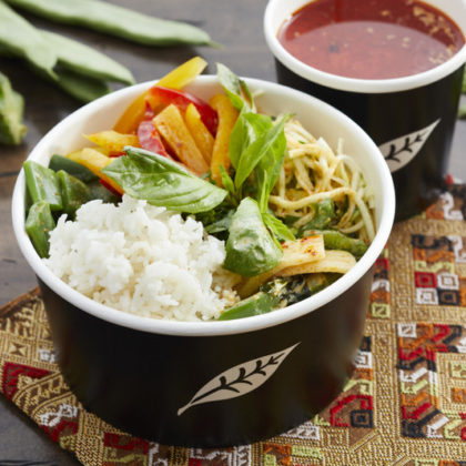 N°1 <br> Curry Rouge Veggie à la Thaï </br>