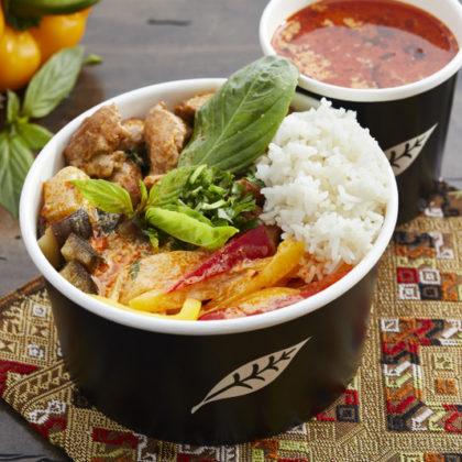 N°5 <br> Poulet Curry Rouge au Combava